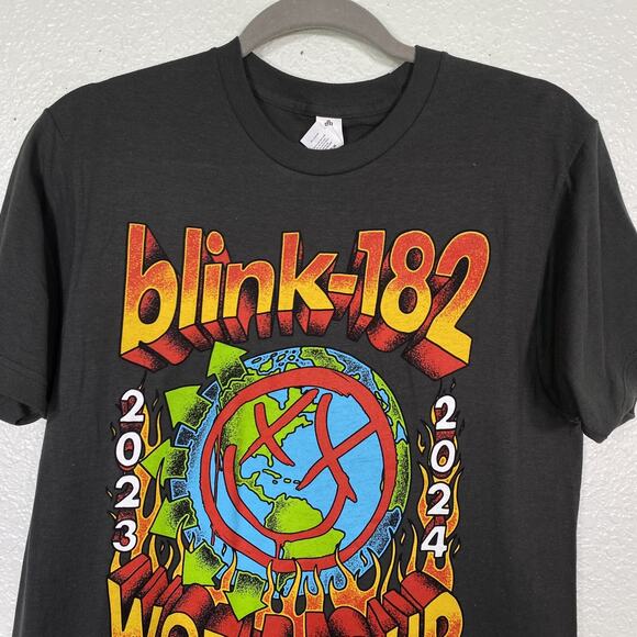 Blink 182 Shirt Womens Medium World Tour 2023 Official Concert Merch Tshirt - Picture 3 of 10